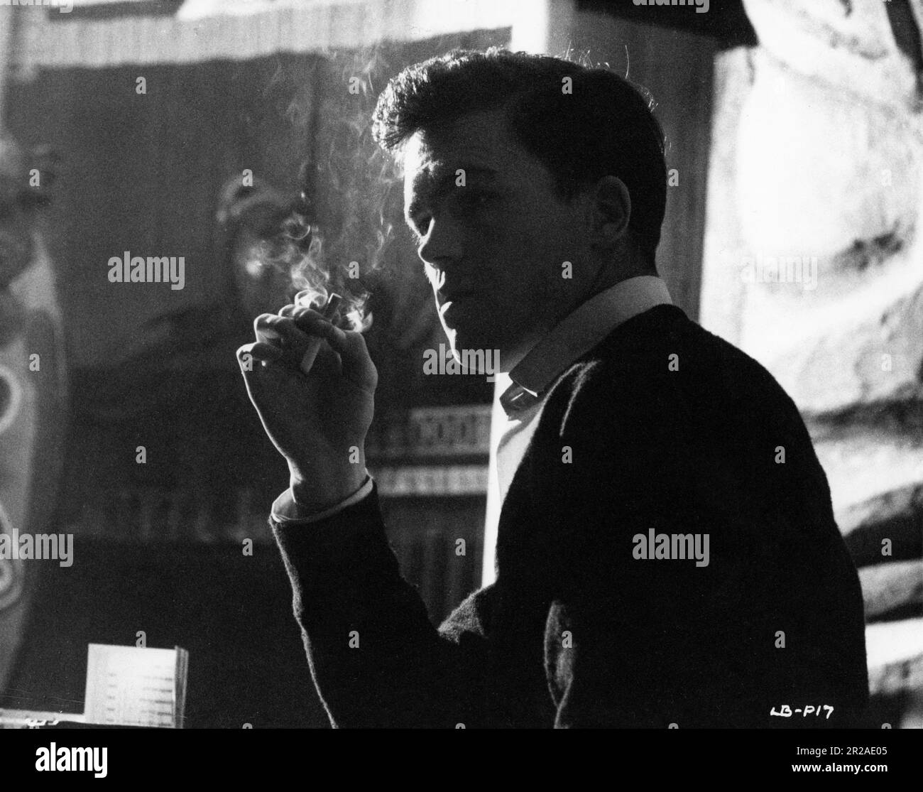 COLIN CAMPBELL in THE LEATHER BOYS 1964 director SIDNEY J. FURIE novel / screenplay Gillian Freeman Raymond Stross Productions / British Lion - Columbia Distributors (BLC) Stock Photo