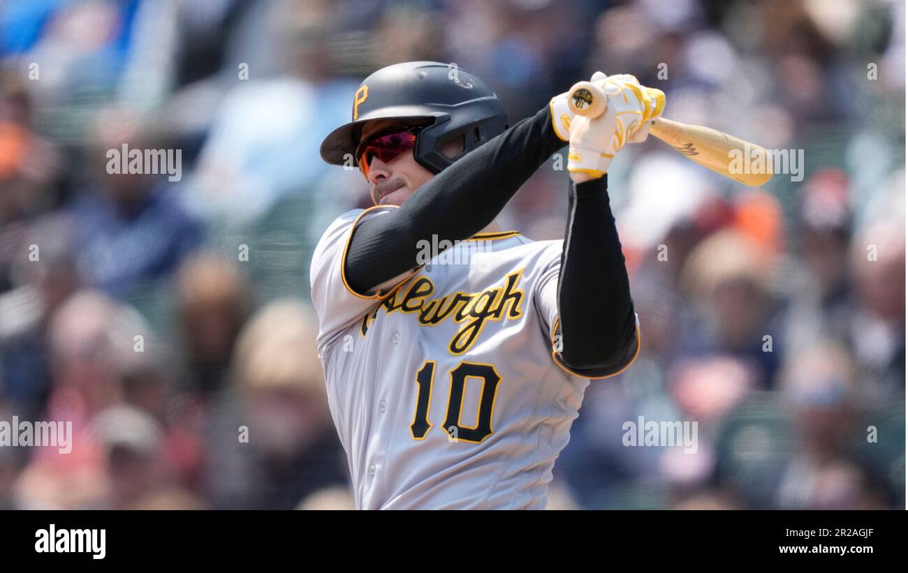 Pittsburgh Pirates' Bryan Reynolds Plays During A Baseball Game ...