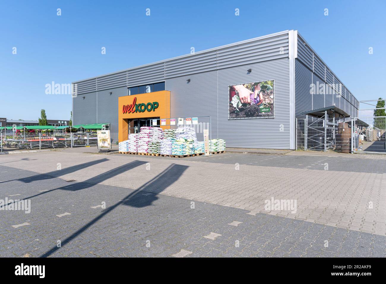 Welkoop store in Lemmer, Netherlands Stock Photo
