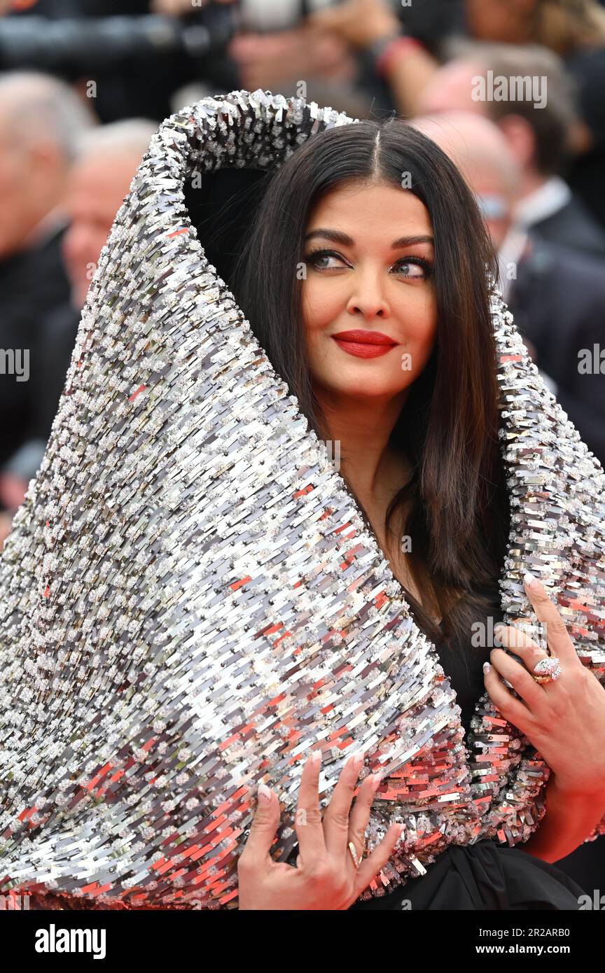 Cannes, France. 18th May, 2023. CANNES, FRANCE. May 18, 2023: Aishwarya ...