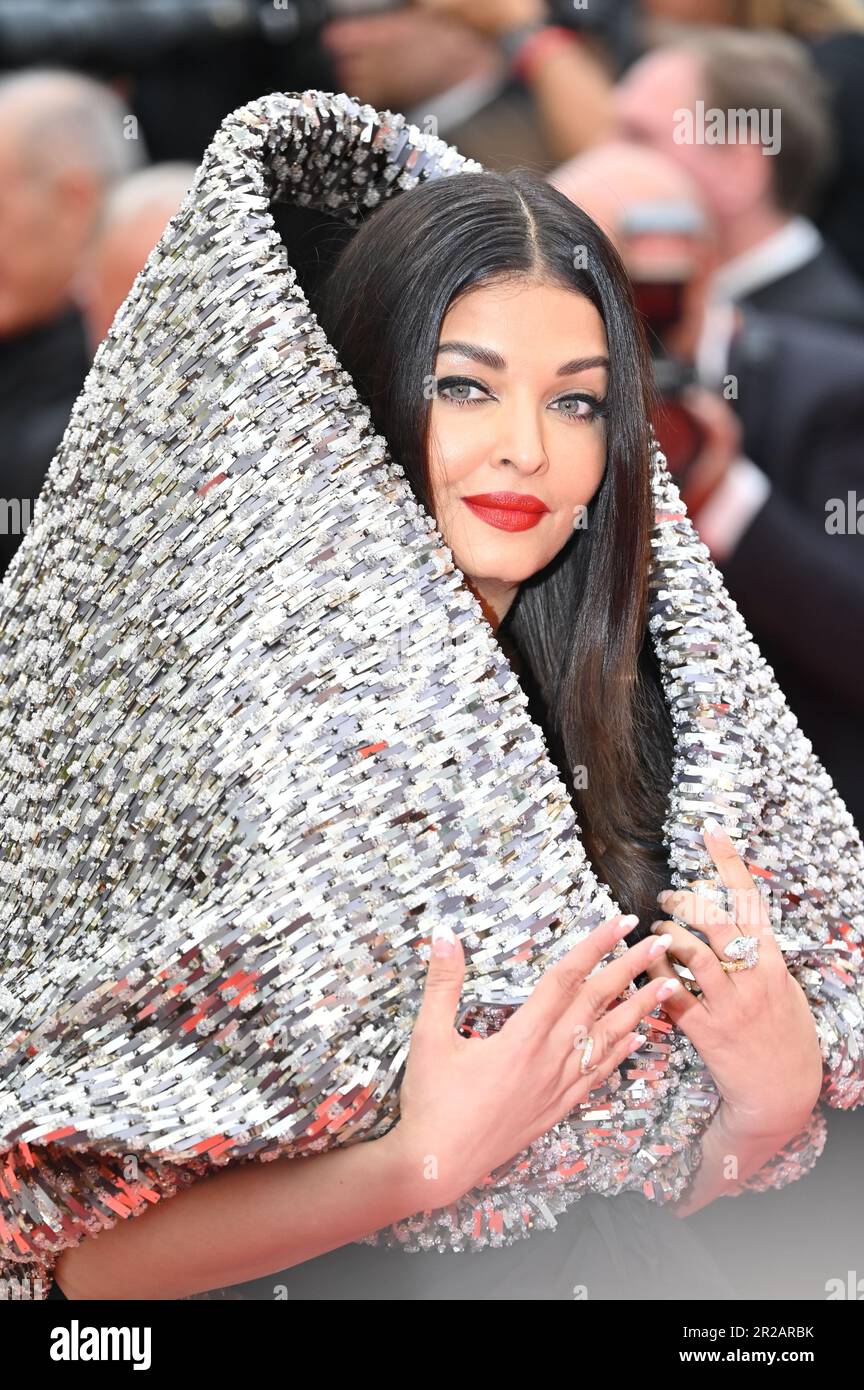 Cannes, France. 18th May, 2023. CANNES, FRANCE. May 18, 2023: Aishwarya ...