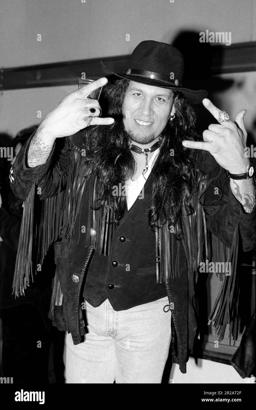 Chuck Billy photographed in San Francisco, California 1990 Credit: Ross