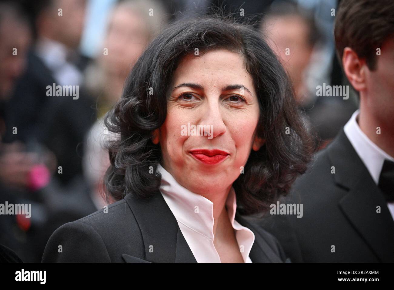 Cannes, France. 18th May, 2023. Rima Abdul Malak attending the premiere ...