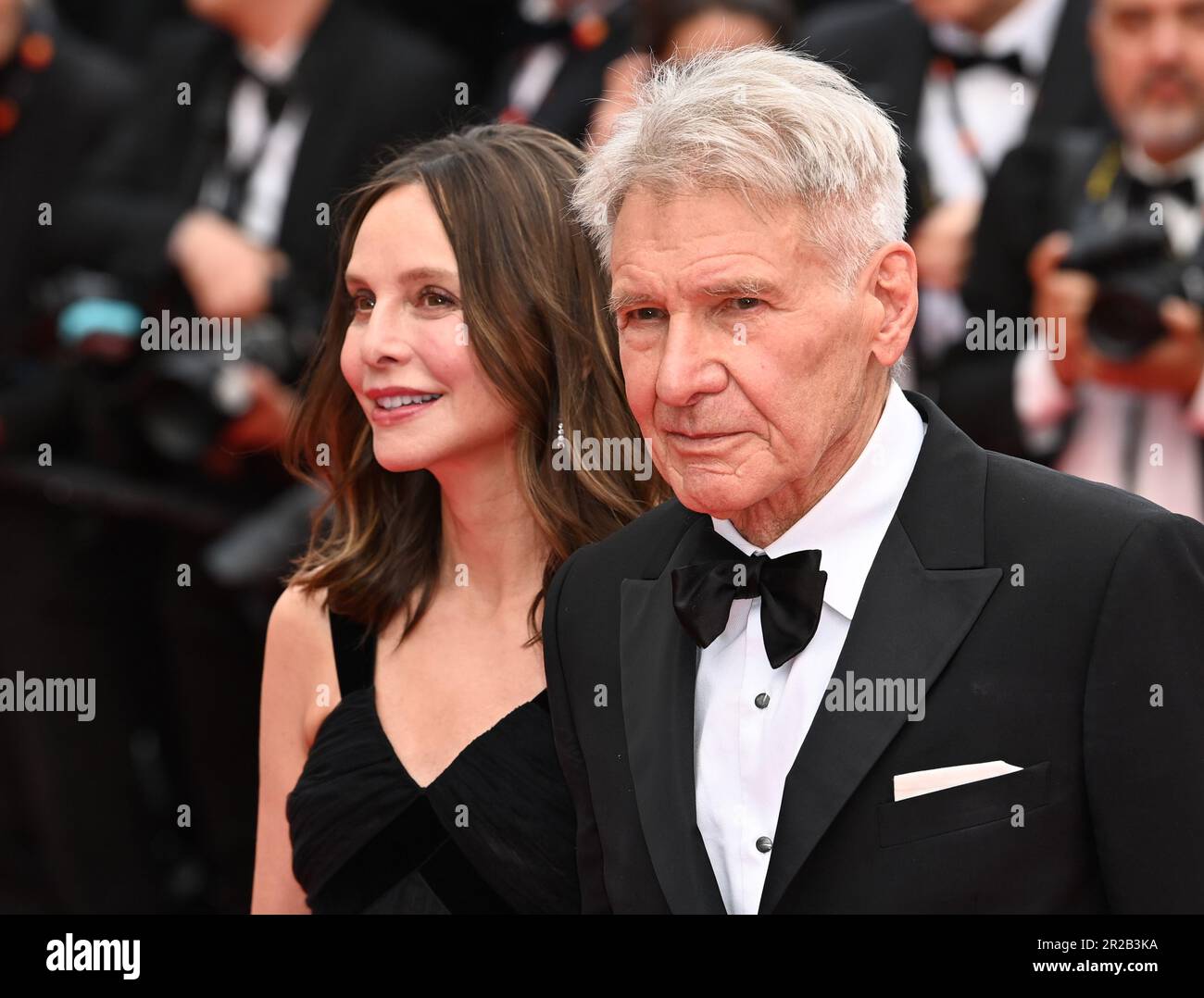 Cannes France 18th May 2023 Cannes France May 18th 2023 Calista Flockhart And Harrison 1134