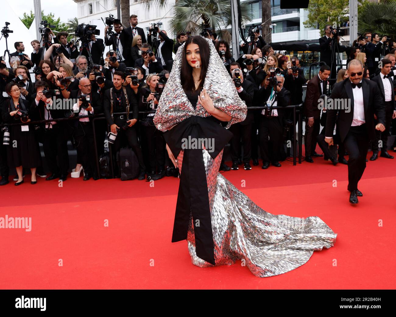Aishwarya Rai Bachchan poses for photographers upon arrival at the ...