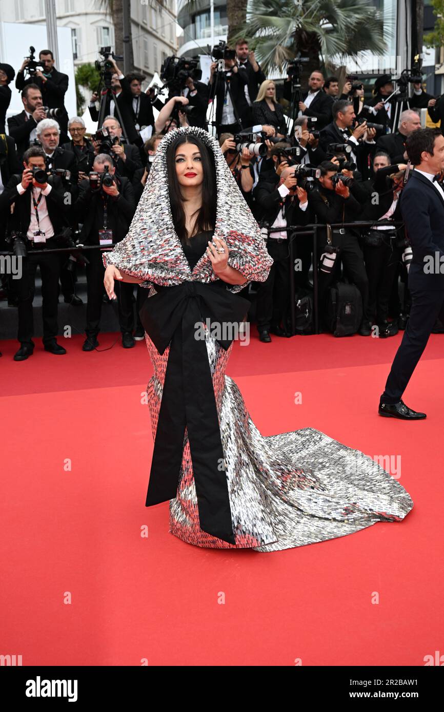 Cannes, France. 18th May, 2023. Aishwarya Rai attends the 