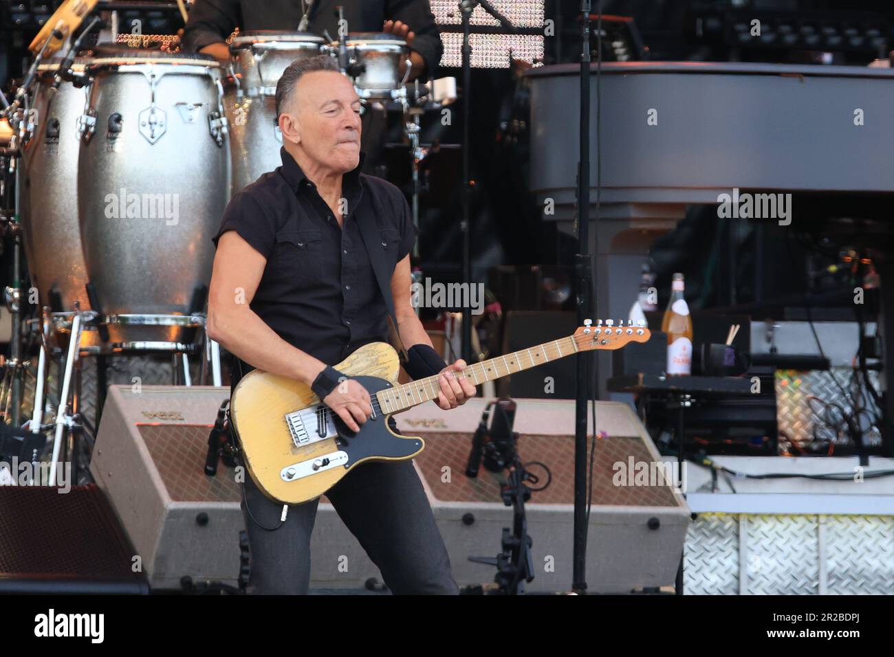 Ferrara, Italy. 18th May, 2023. American rock legend Bruce Springsteen and the E-Street Band performing in Ferrara during his first italian concert of the “New European Tour” - Ferrara, Italy, May 18, 2023 - Photo: Michele Nucci Credit: Live Media Publishing Group/Alamy Live News Stock Photo