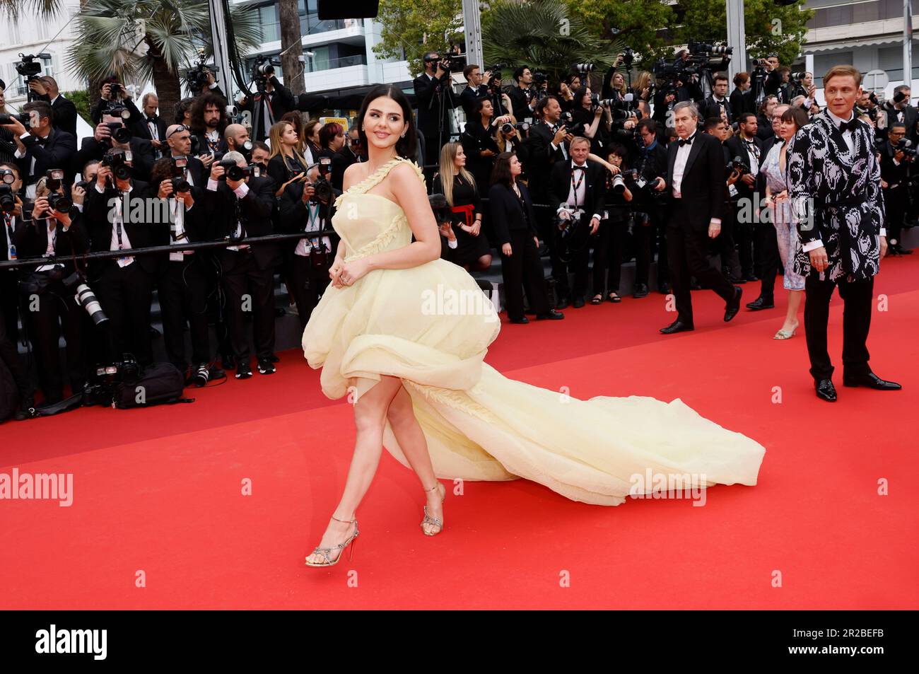 Ruby O. Fee poses for photographers upon arrival at the premiere of the ...