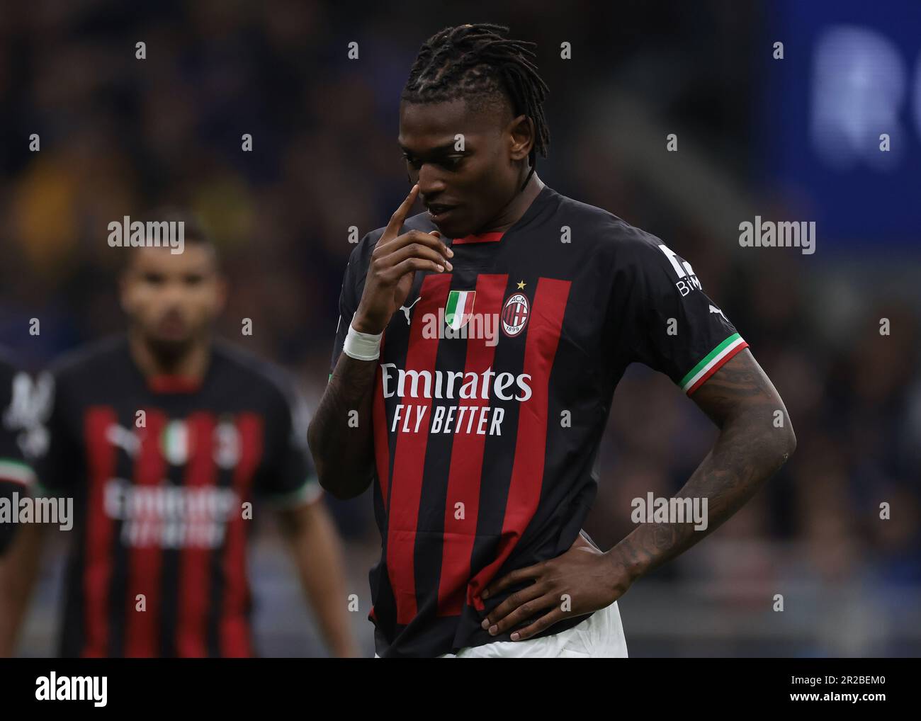 Milan, Italy, 16th May 2023. Rafael Leao Of AC Milan Reacts During The ...