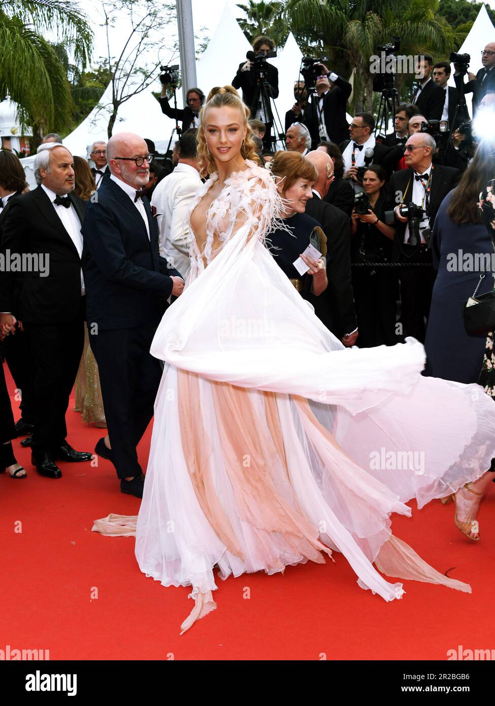 Cannes, France. 18th May, 2023. 76th Cannes Film Festival 2023, evening