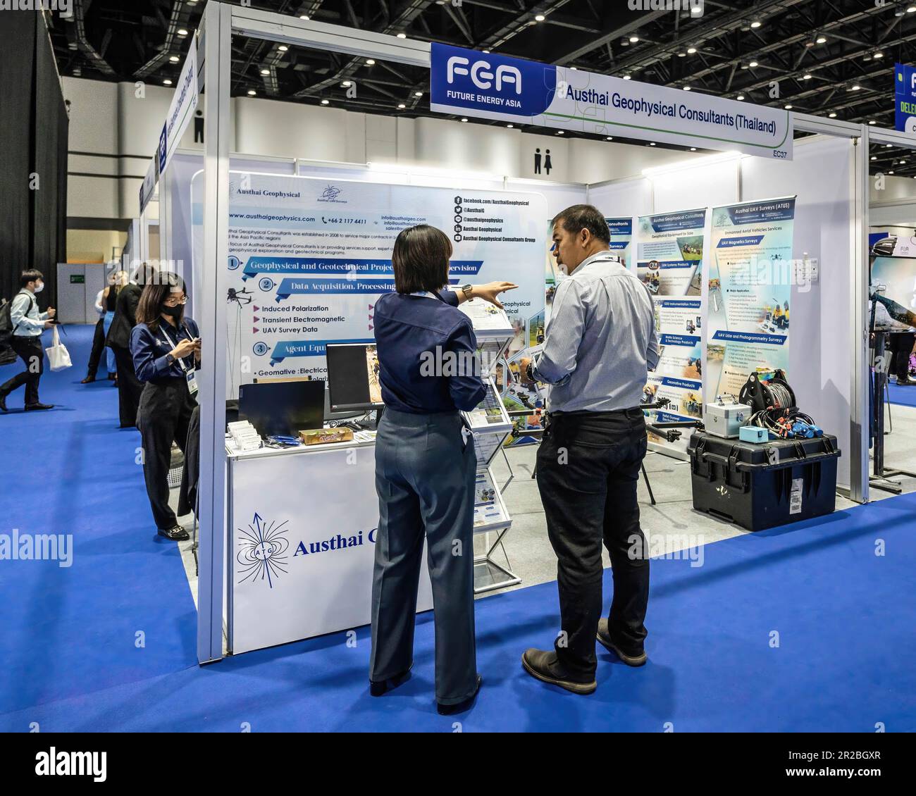 Bangkok, Thailand. 18th May, 2023. Austhai Geophysical Consultants