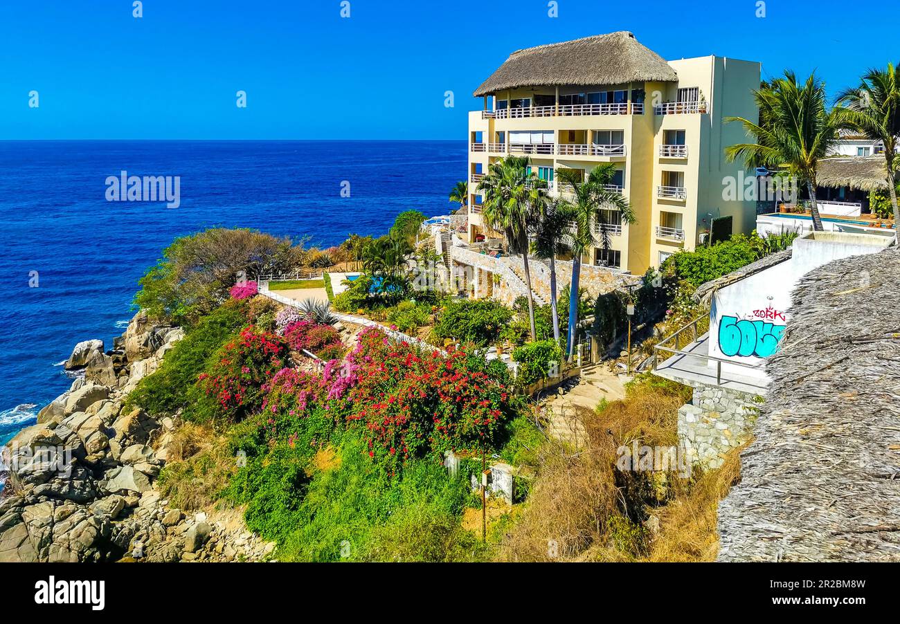 Puerto Escondido Oaxaca Mexico 25. March 2023 Hotel LeBlon Condos