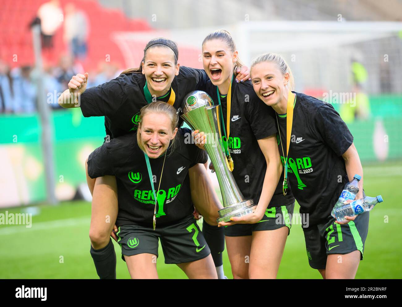 Koeln/Germany. May 18th, 2023 left to right Pauline BREMER (WOB ...