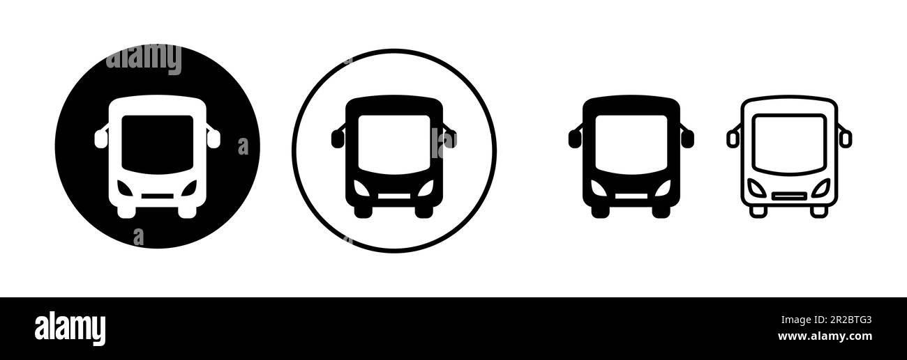Bus icon vector. bus vector icon Stock Vector Image & Art - Alamy
