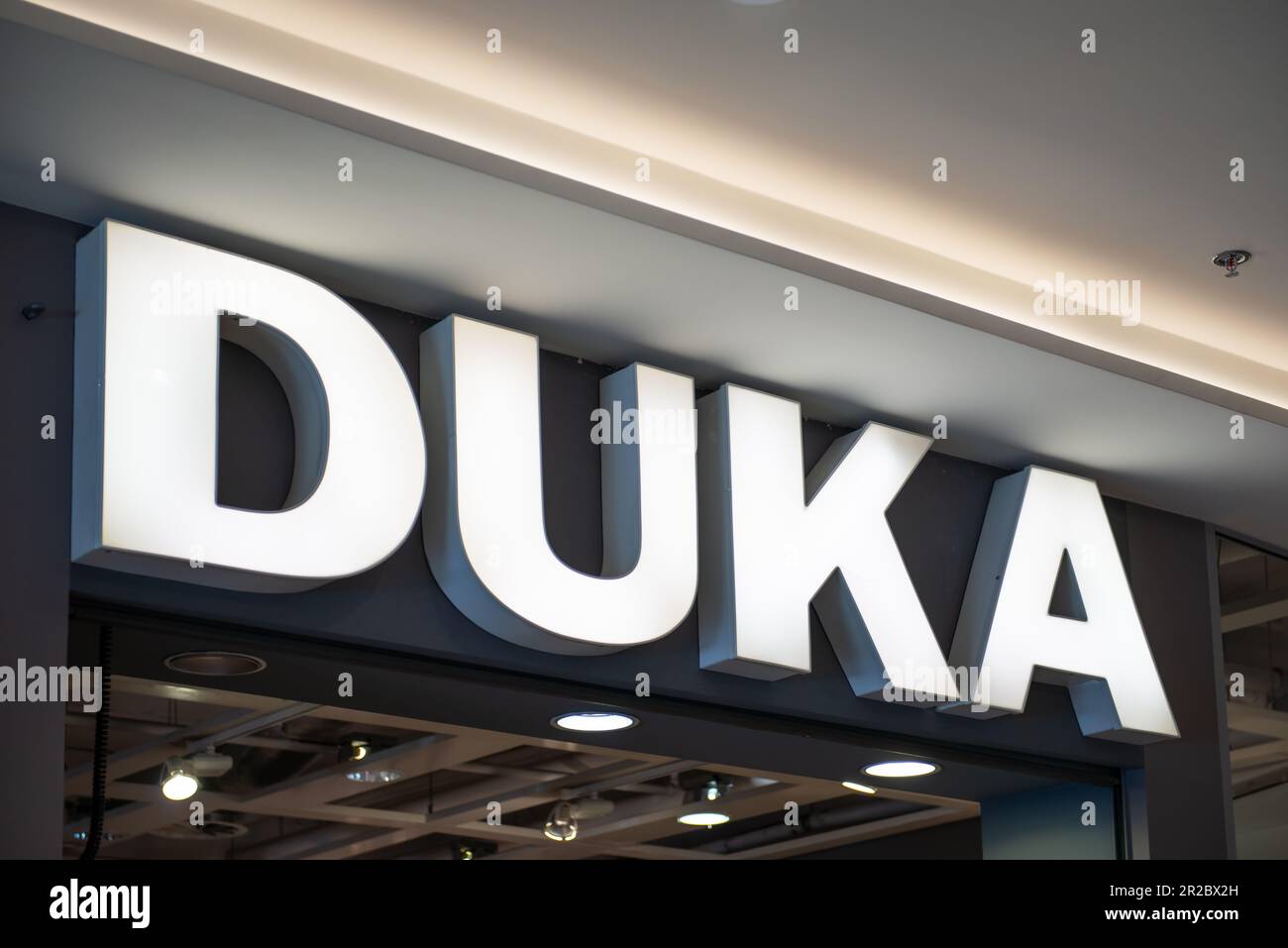 Warsaw, Poland - September 08, 2022: Duka store in shopping mall Stock  Photo - Alamy