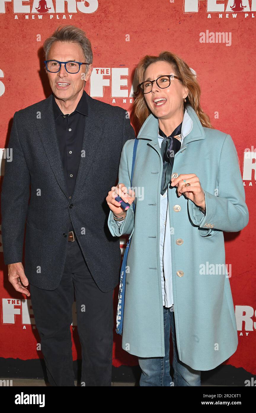 Tim Daly and Tea Leoni attend "The Fears" Off Broadway Opening at The