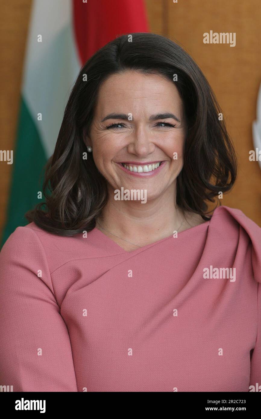 United Nations, New York, USA, May 18, 2023 - Katalin Novak, President ...