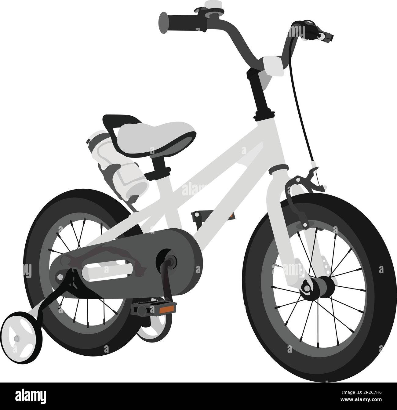 Boy vintage bicycle Stock Vector Images - Alamy