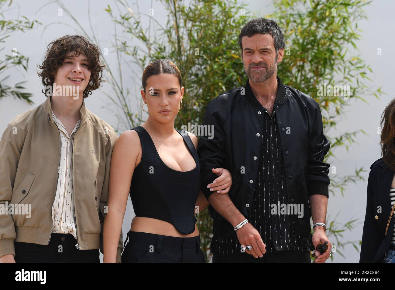 Cannes, France. 18th May, 2023. Paul Kircher, Adele Exarchopoulos