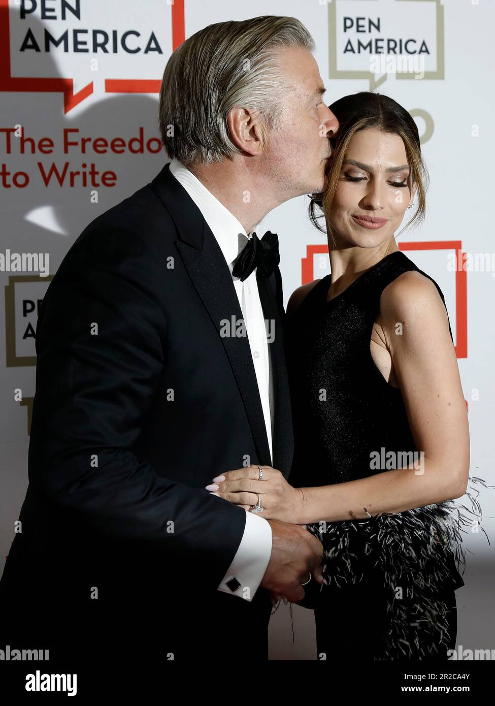 New York, United States. 18th May, 2023. Alec Baldwin and his wife Hilaria Baldwin attend the 2023 PEN America Literary Gala at American Museum of Natural History on Thursday, May 18, 2023 in New York City. Photo by Peter Foley/UPI Credit: UPI/Alamy Live News Stock Photo