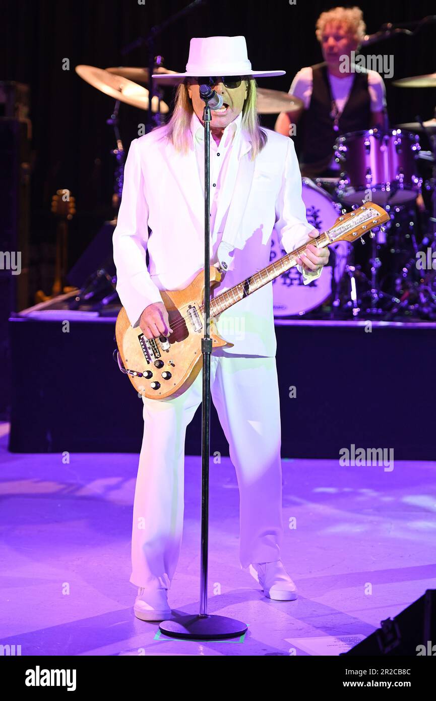 New York, USA. 18th May, 2023. Cheap Trick lead singer Robin Zander
