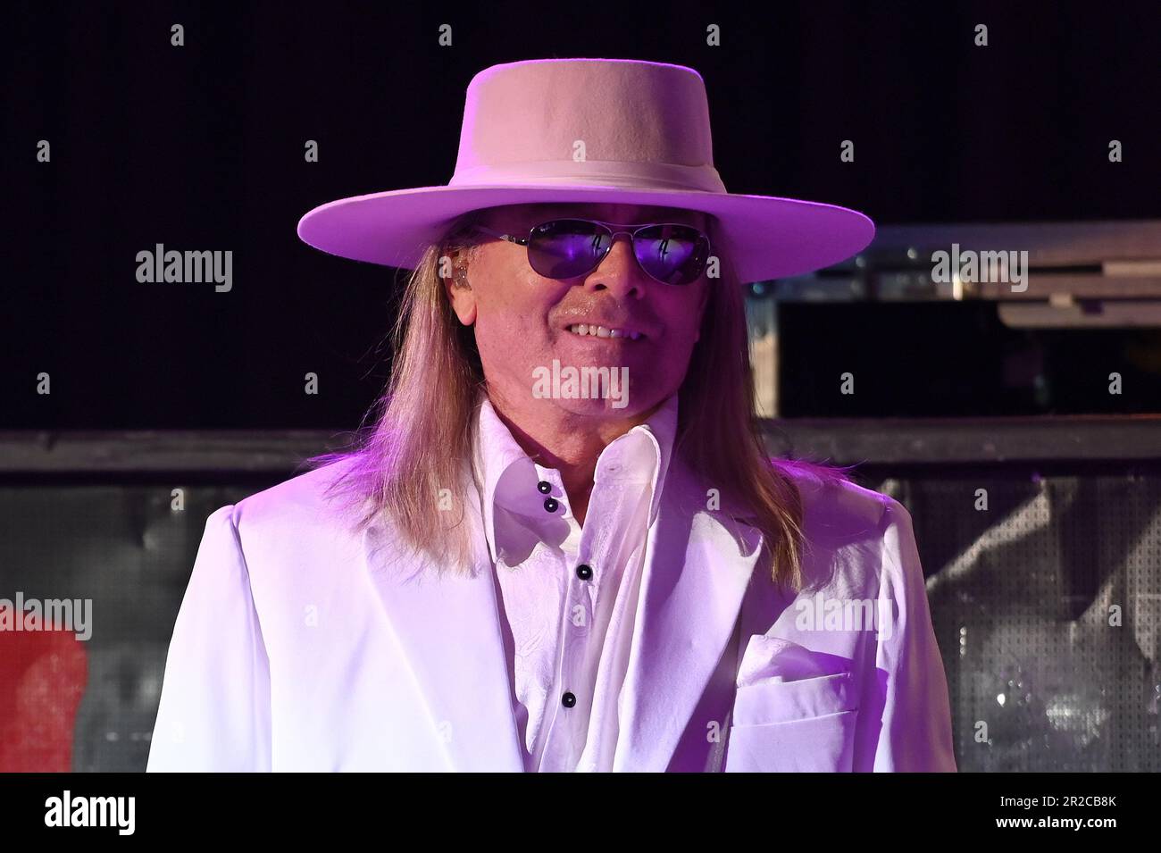 New York, USA. 18th May, 2023. Cheap Trick lead singer Robin Zander