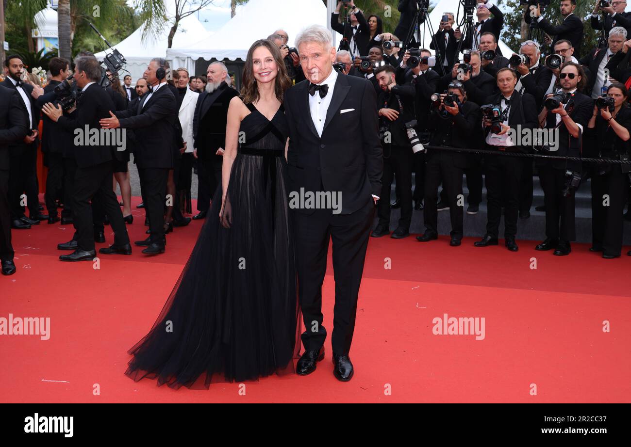 Harrison Ford attends the Cannes Film Festival premiere of the new