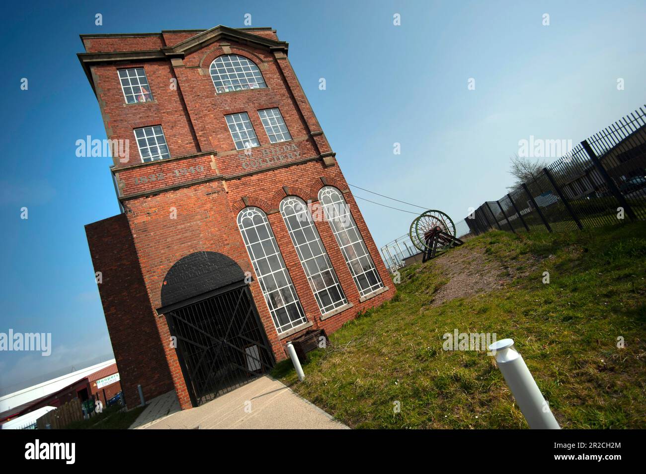 St. Hilda's Colliery in South Shields Stock Photo Alamy