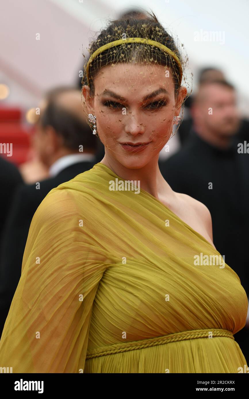 Cannes, France. 18th May, 2023. Karlie Kloss attends the "Indiana Jones