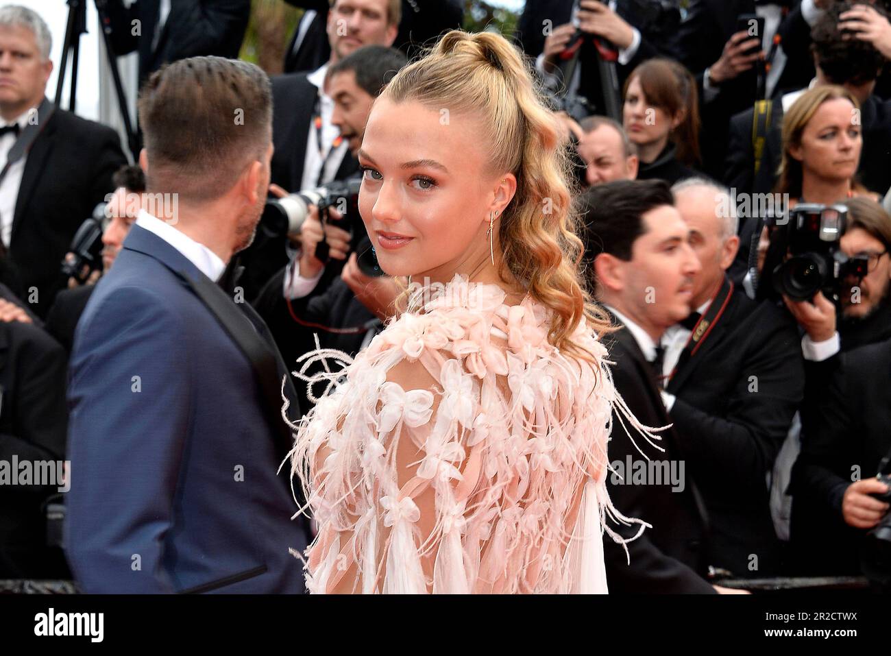 Lilly Krug attends the premiere of „Indiana Jones and the Dial of