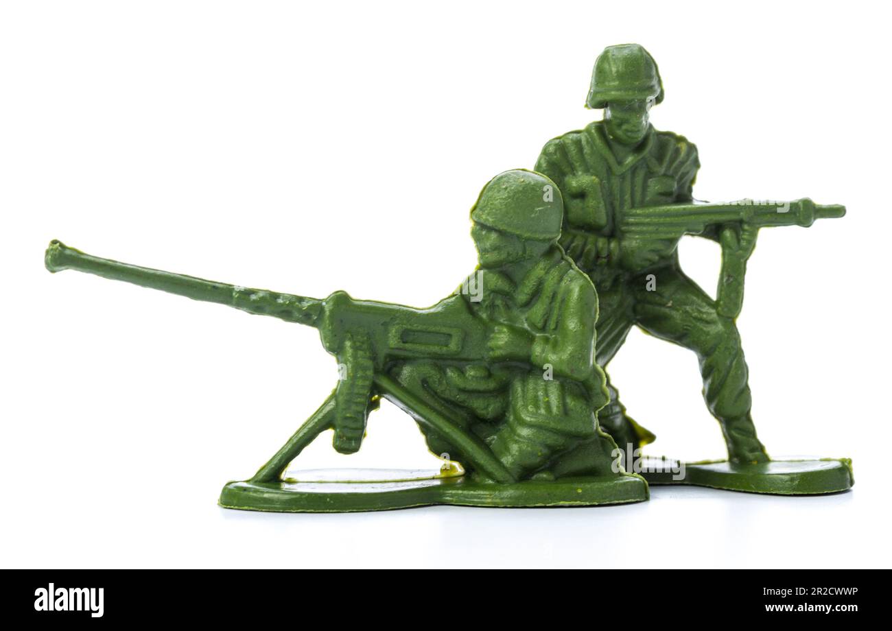 Collection of traditional toy soldiers Stock Photo - Alamy