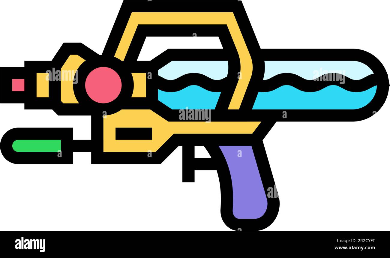 water toy child game play color icon vector illustration Stock Vector ...