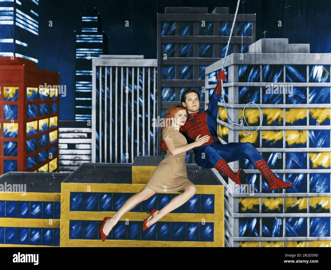 KIRSTEN DUNST and TOBEY MAGUIRE in SPIDER-MAN 2 (2004), directed by SAM ...