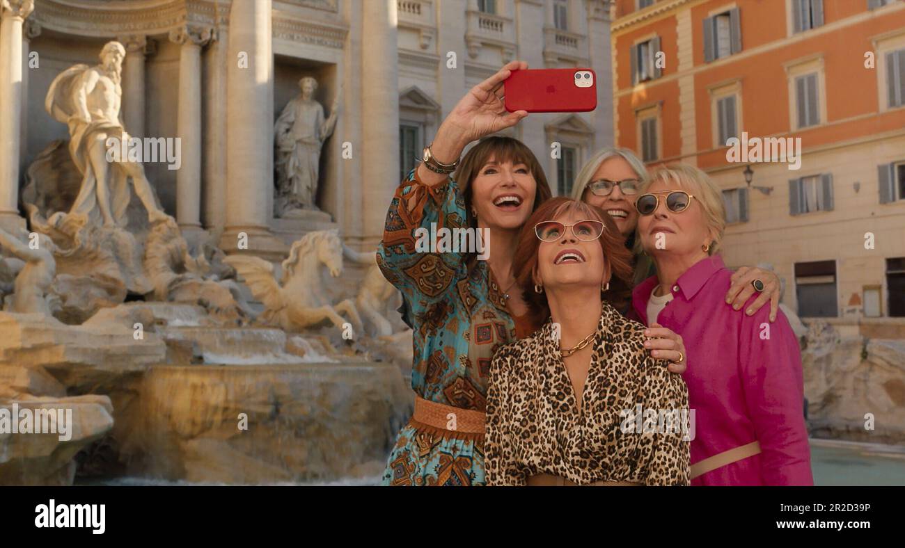 MARY STEENBURGEN, JANE FONDA, DIANE KEATON and CANDICE BERGEN in BOOK CLUB 2 THE NEXT CHAPTER