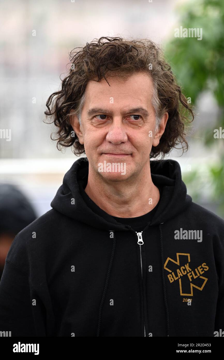 Jean-Stephane Sauvaire attending the photocall for Black Flies during the  76th Cannes Film Festival in