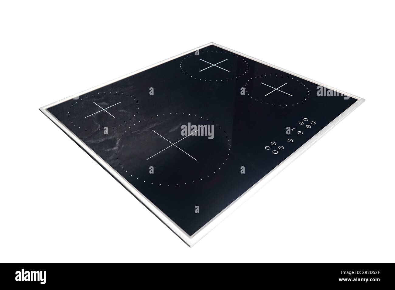 Flat cooktop cooking induction electric built black stove. Electric