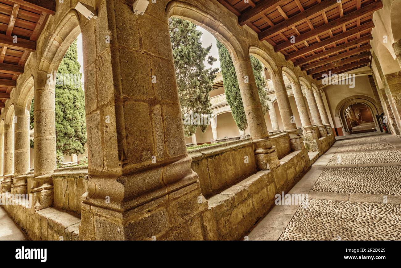 Label Monastery Monastery of Yuste, 15th Century Gothic-Renaissance Style, European ...