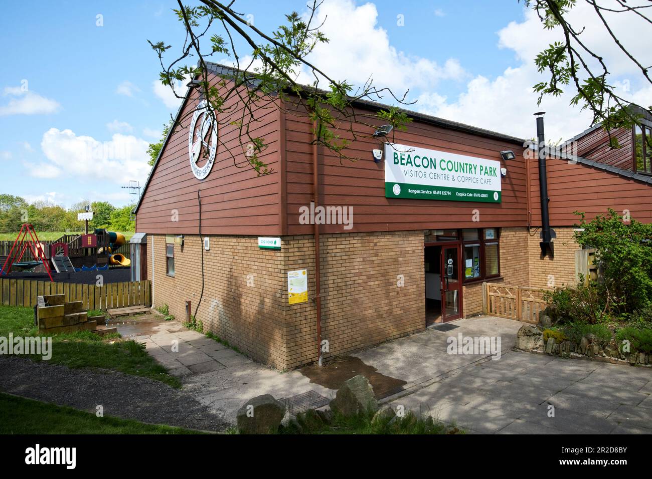 Beacon Country Park visitor centre and coppice cafe upholland