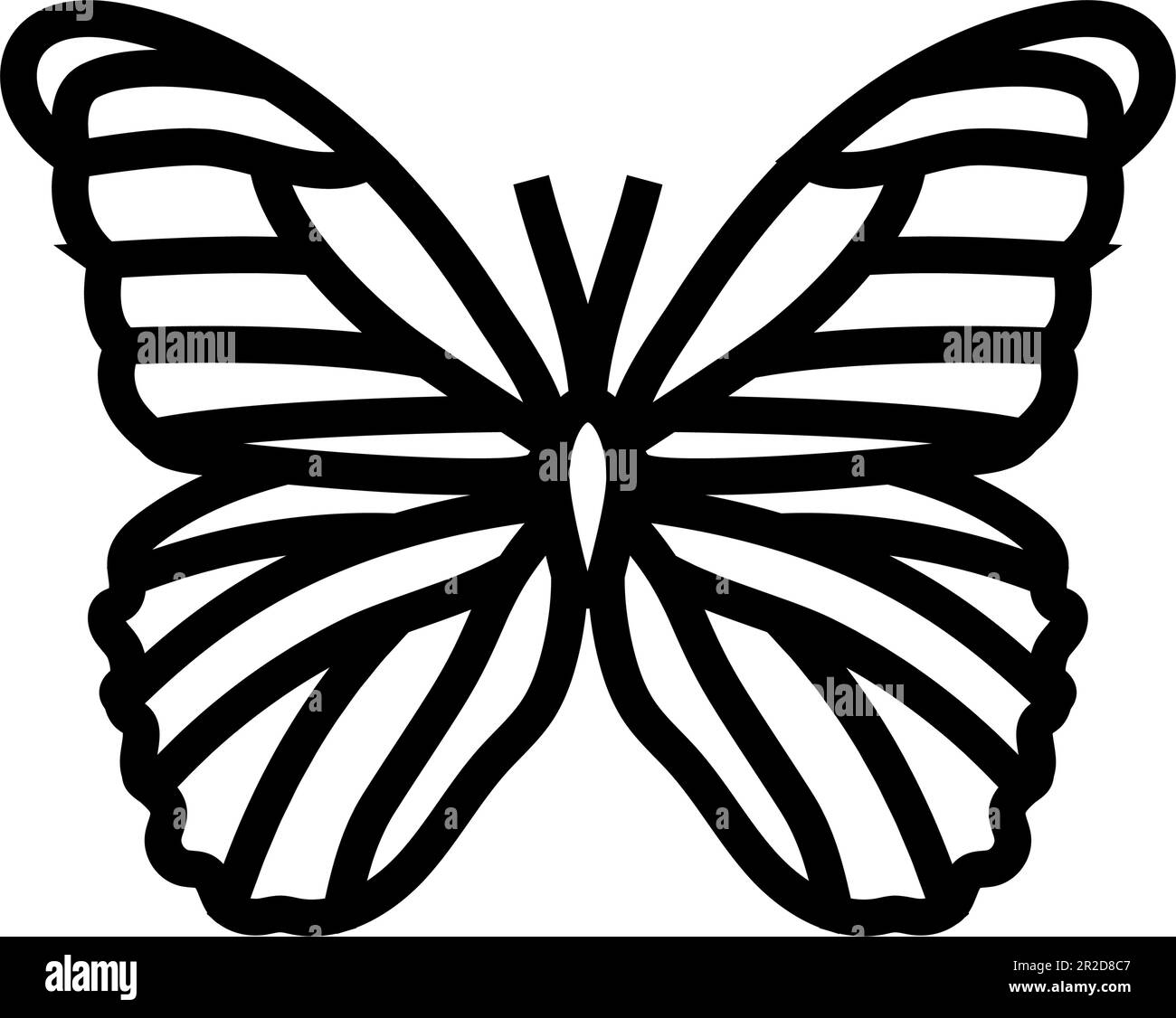 Blue morpho butterfly Black and White Stock Photos & Images - Alamy
