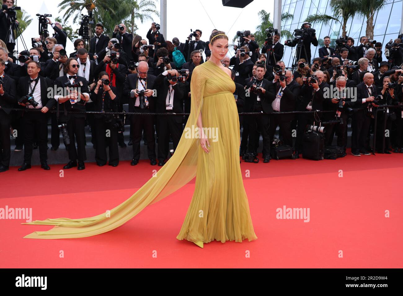 Karlie Kloss attends the "Indiana Jones And The Dial Of Destiny" red