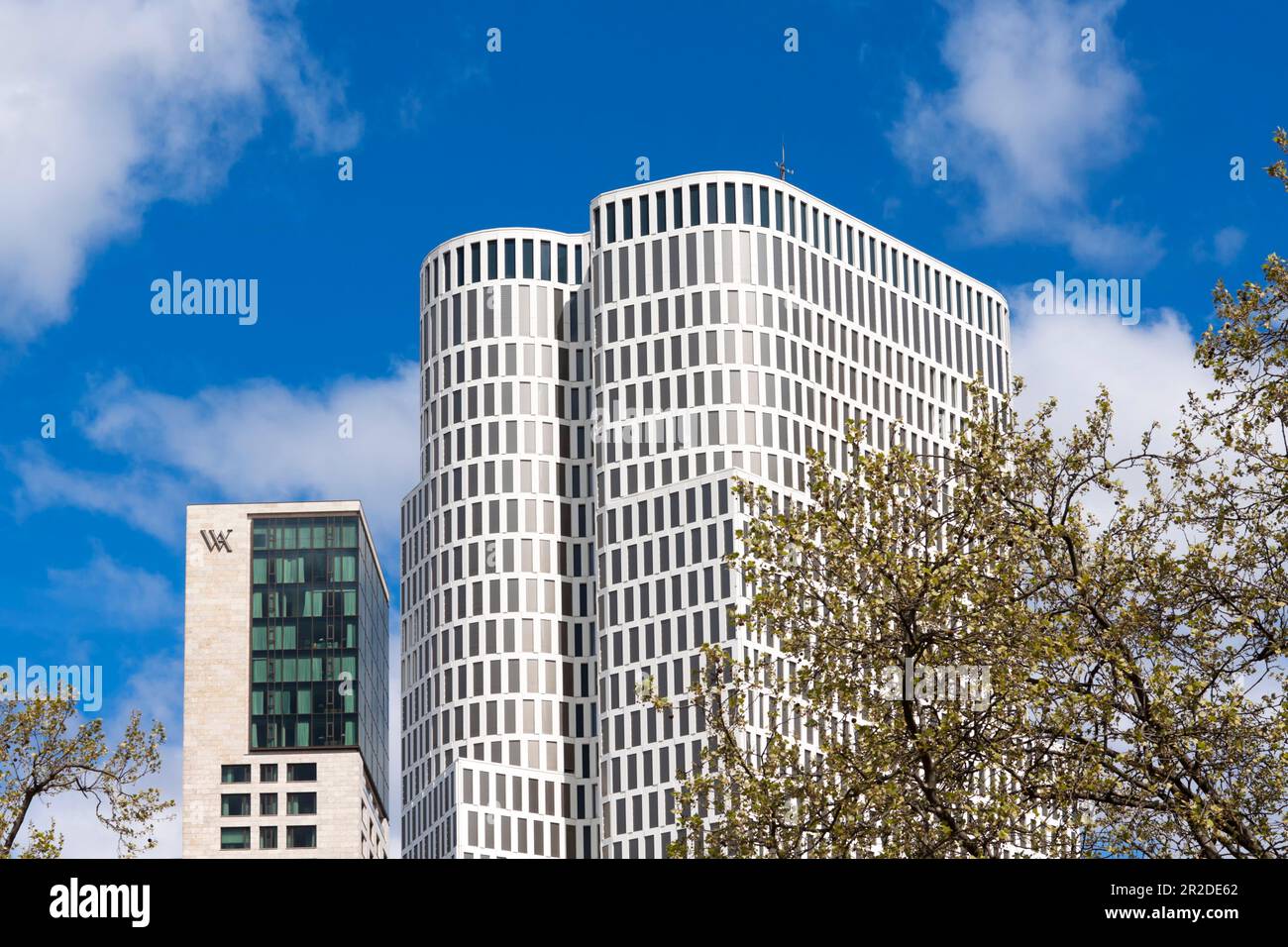 Hotels Upper West and Waldorf Astoria in Berlin, Germany Stock Photo