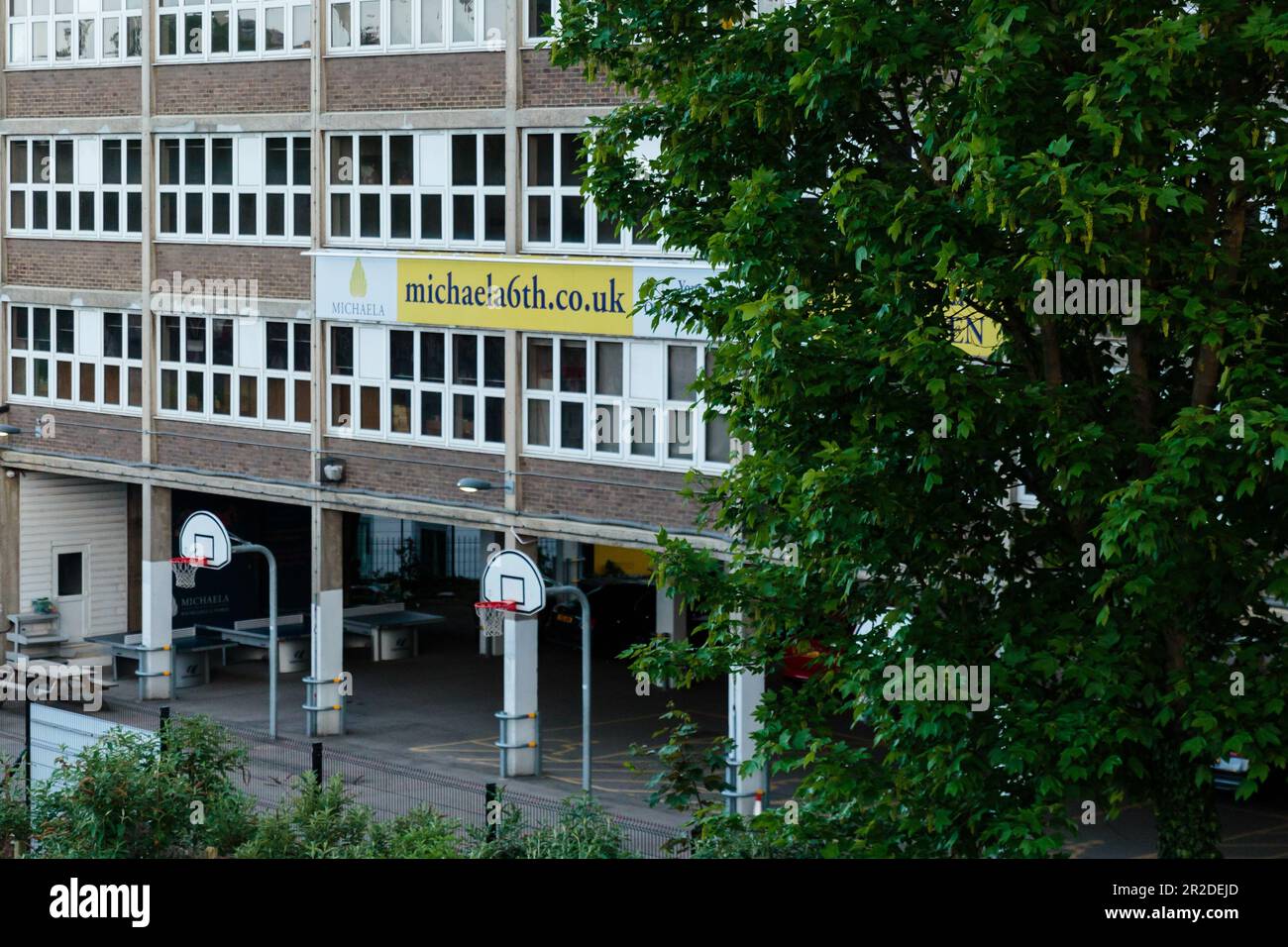 michaela-community-school-wembley-brent-uk-18th-may-2023-exterior