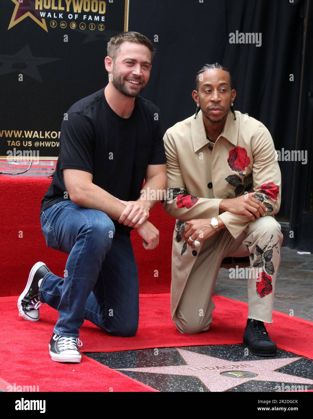 LOS ANGELES MAY 18 Cody Walker, Chris Bridges aka Ludacris at the