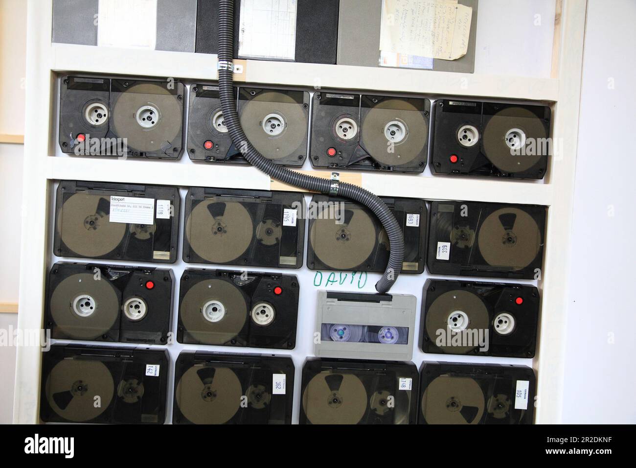 backup data tape texture as history background Stock Photo Alamy