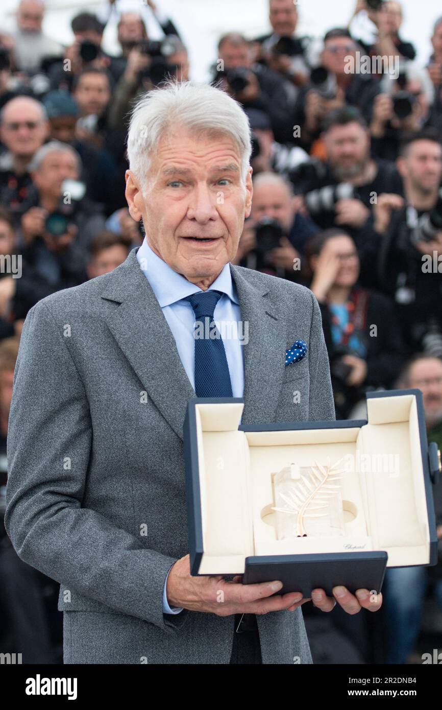 Cannes, France. 19th May, 2023. Harrison Ford attending the Indiana