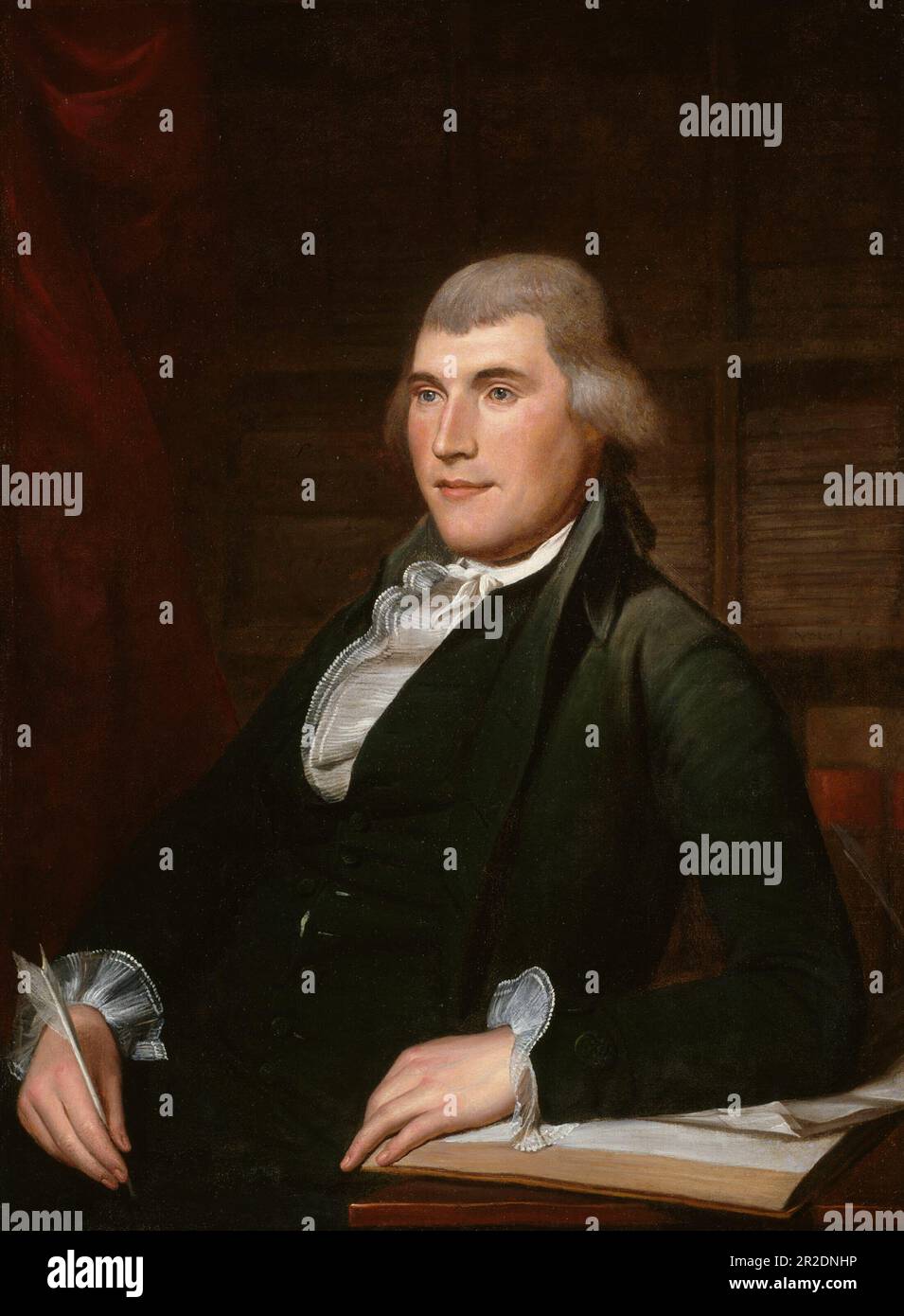 John Nicholson Date: 1790 Artist: Charles Willson Peale American, 1741–1827 Stock Photo