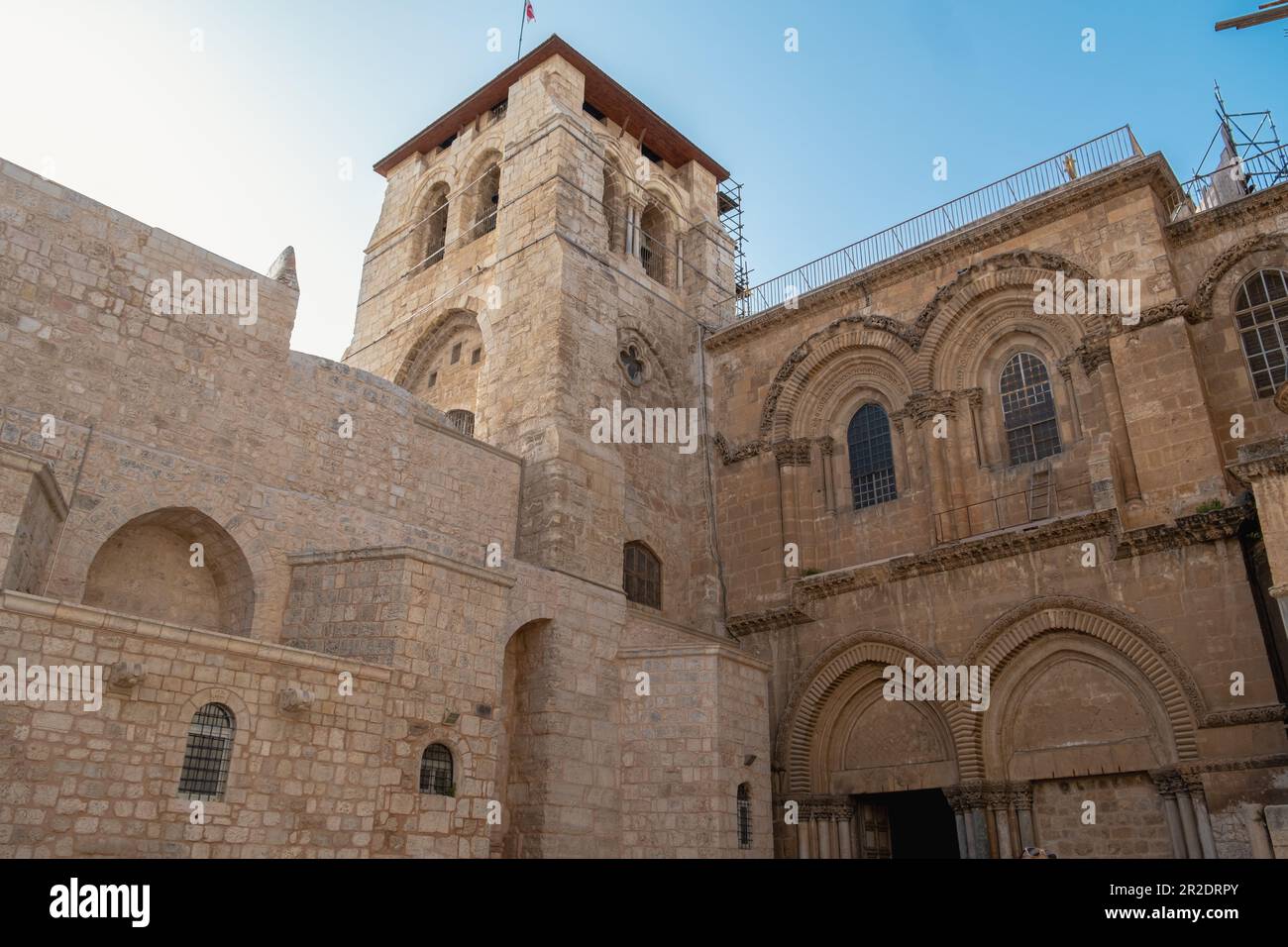 Church of Holy Sepulchre in Jerusalem, Israel Stock Photo