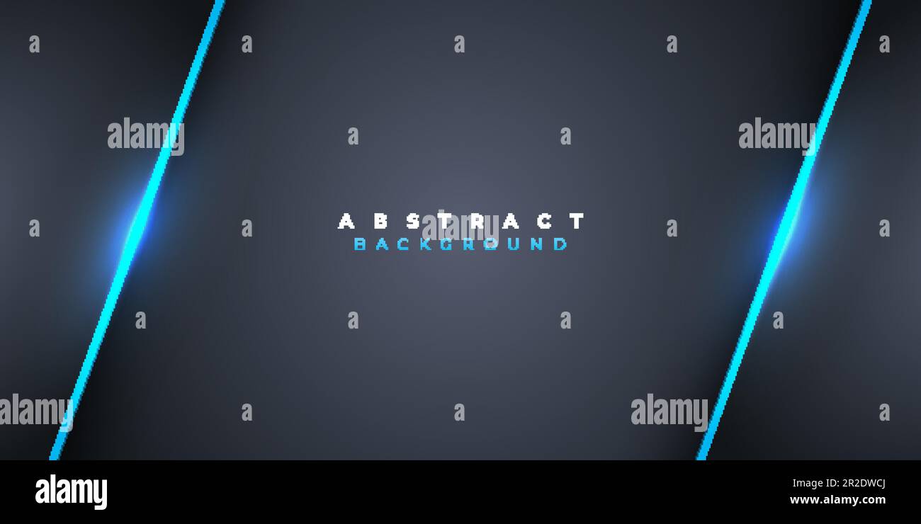 Abstract blue technology background hi-res stock photography and images ...