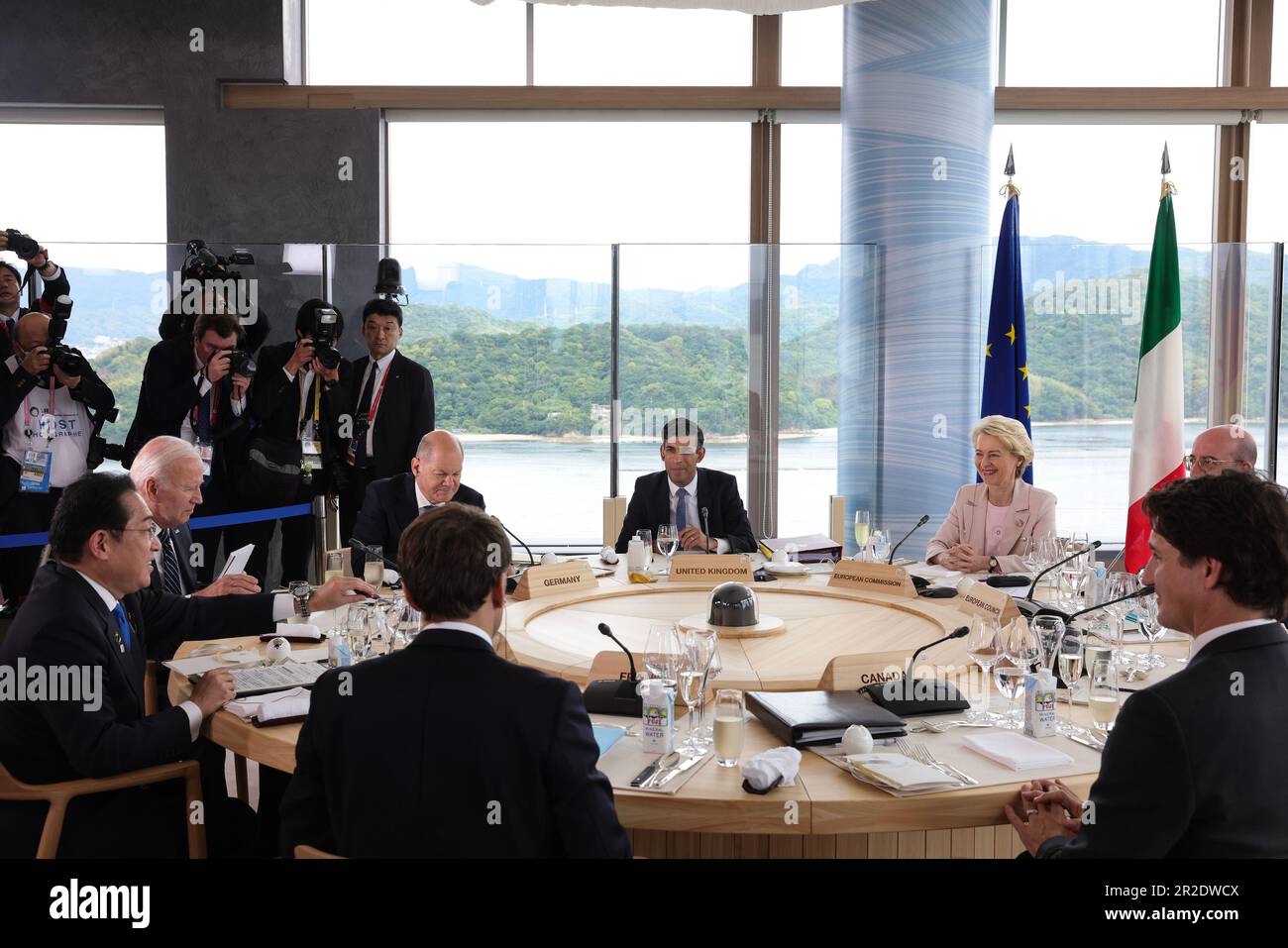 Hiroshima, Japan. 19th May, 2023. Leaders of the Group of Seven, G7 ...