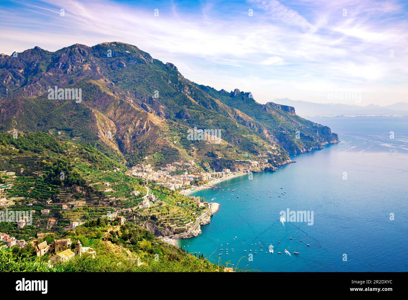 The Amalfi coast, Italy Stock Photo